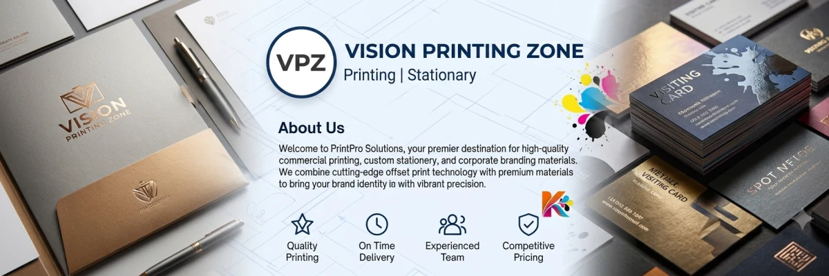 Vision Printing Zone banner